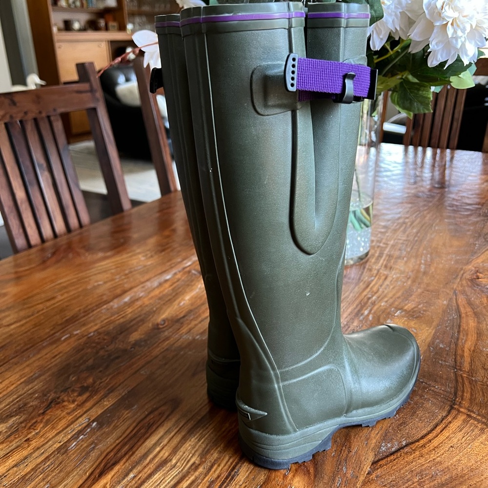 Hunter Green Riding/Mucking Boots - Picture 4 of 14